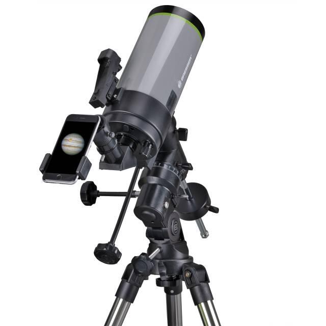 BRESSER FirstLight MAK 100/1400 telescoop met EQ-3 montering 5/6