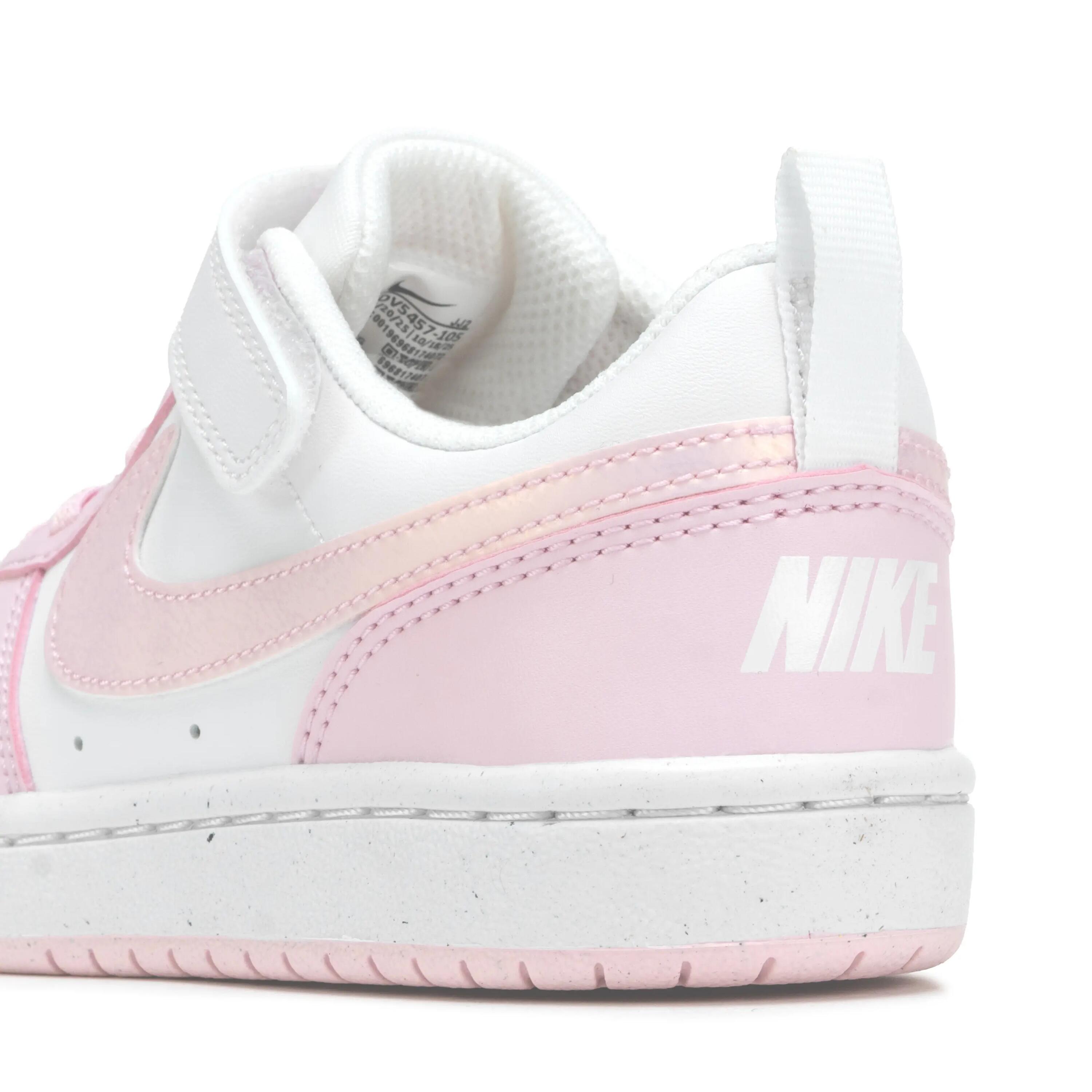 BUTY dziecięce NIKE COURT BOROUGH DV5457-105 zapinane na rzep wygodne 33,5 4/7