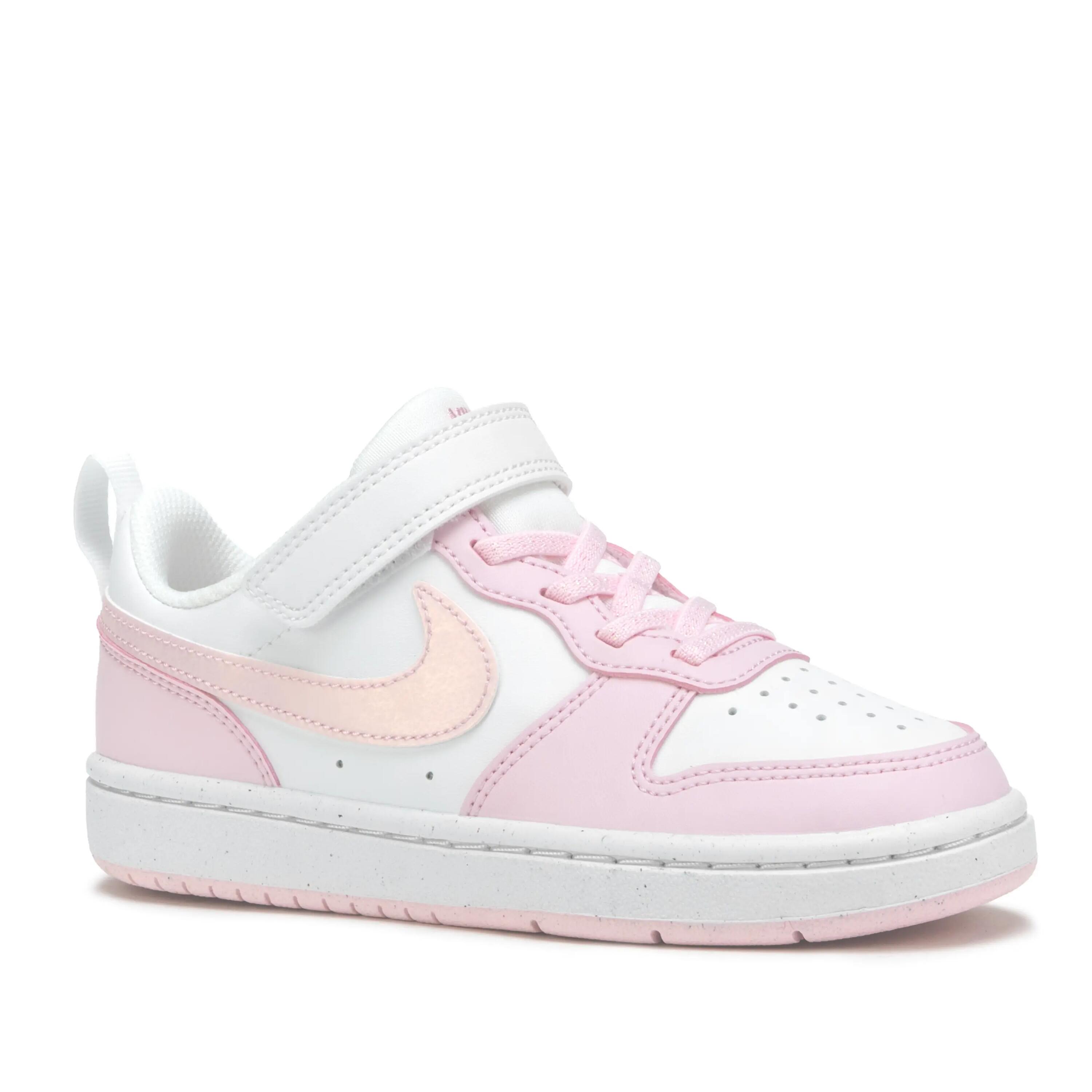 BUTY dziecięce NIKE COURT BOROUGH DV5457-105 zapinane na rzep wygodne 33,5 2/7