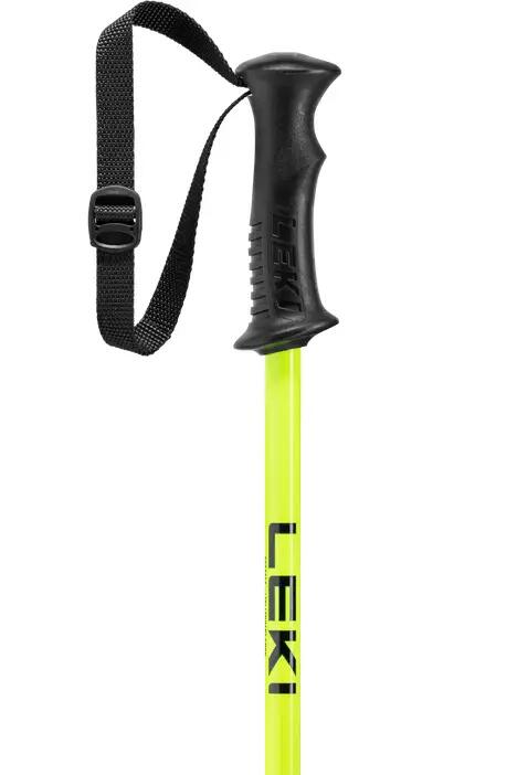 LEKI Leki Kinder Skistöcke Rider Black Bright Red 4/5