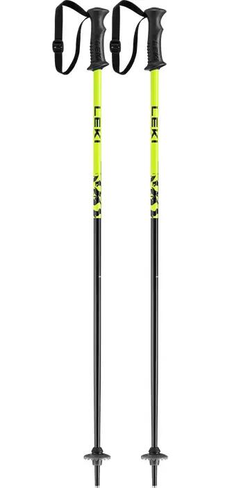 LEKI Leki Kinder Skistöcke Rider Black Bright Red 2/5