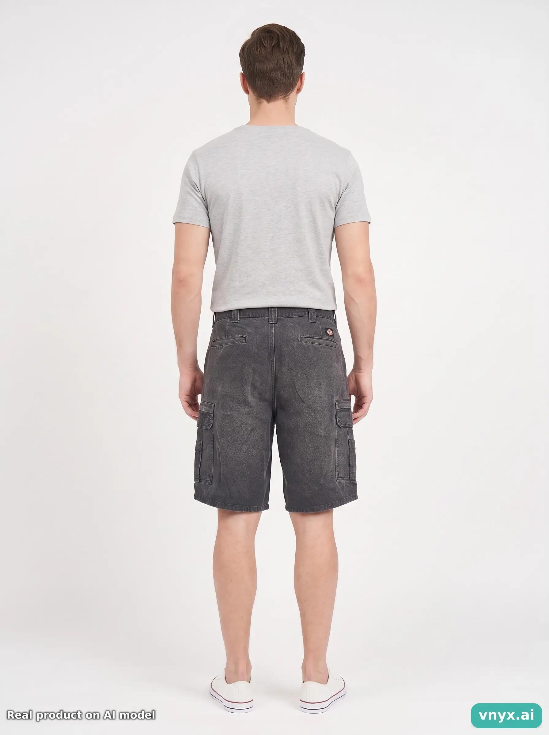 Second Life - Vintage Dickies Charcoal Shorts Men W33 4/6