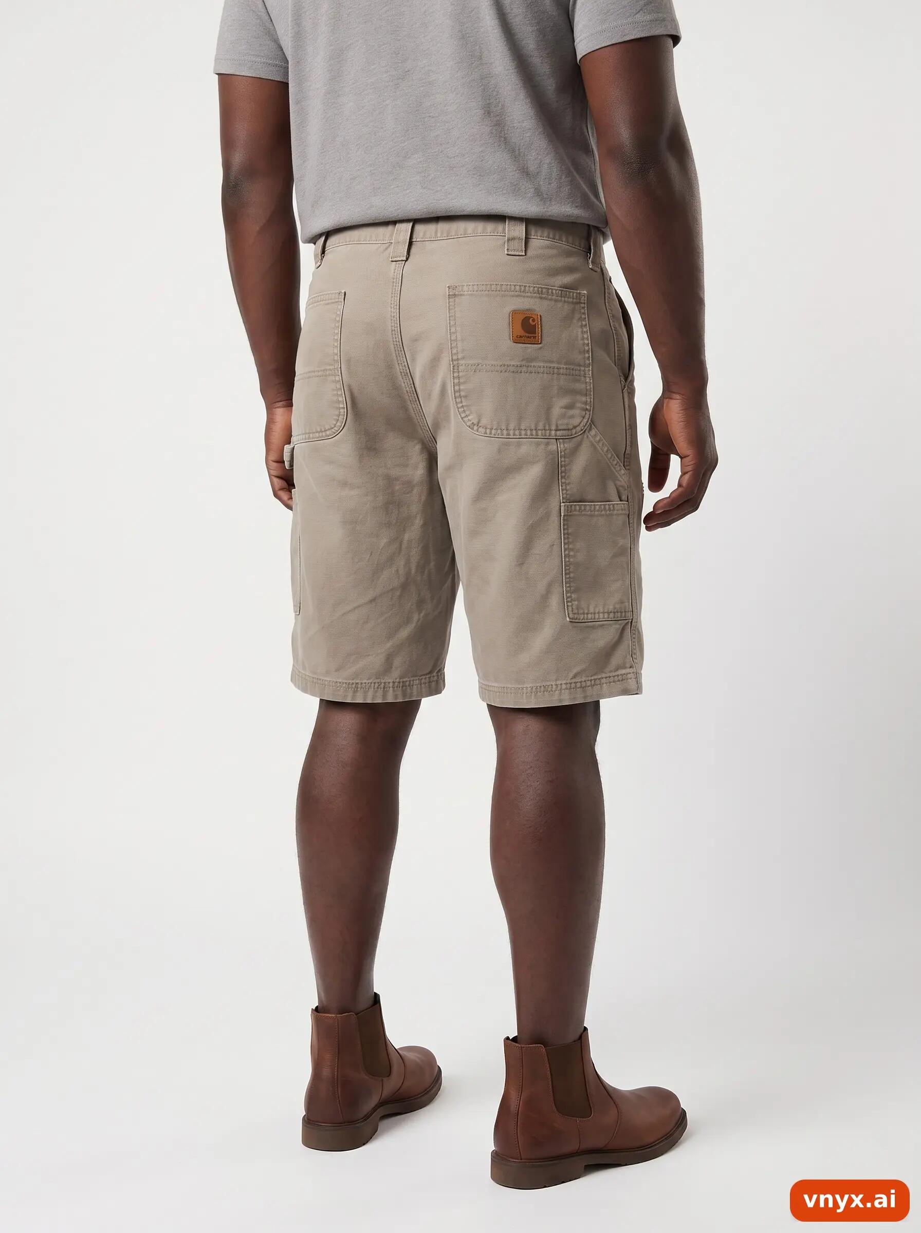 Second Life - Vintage Carhartt Brown Shorts Men W40 2/6