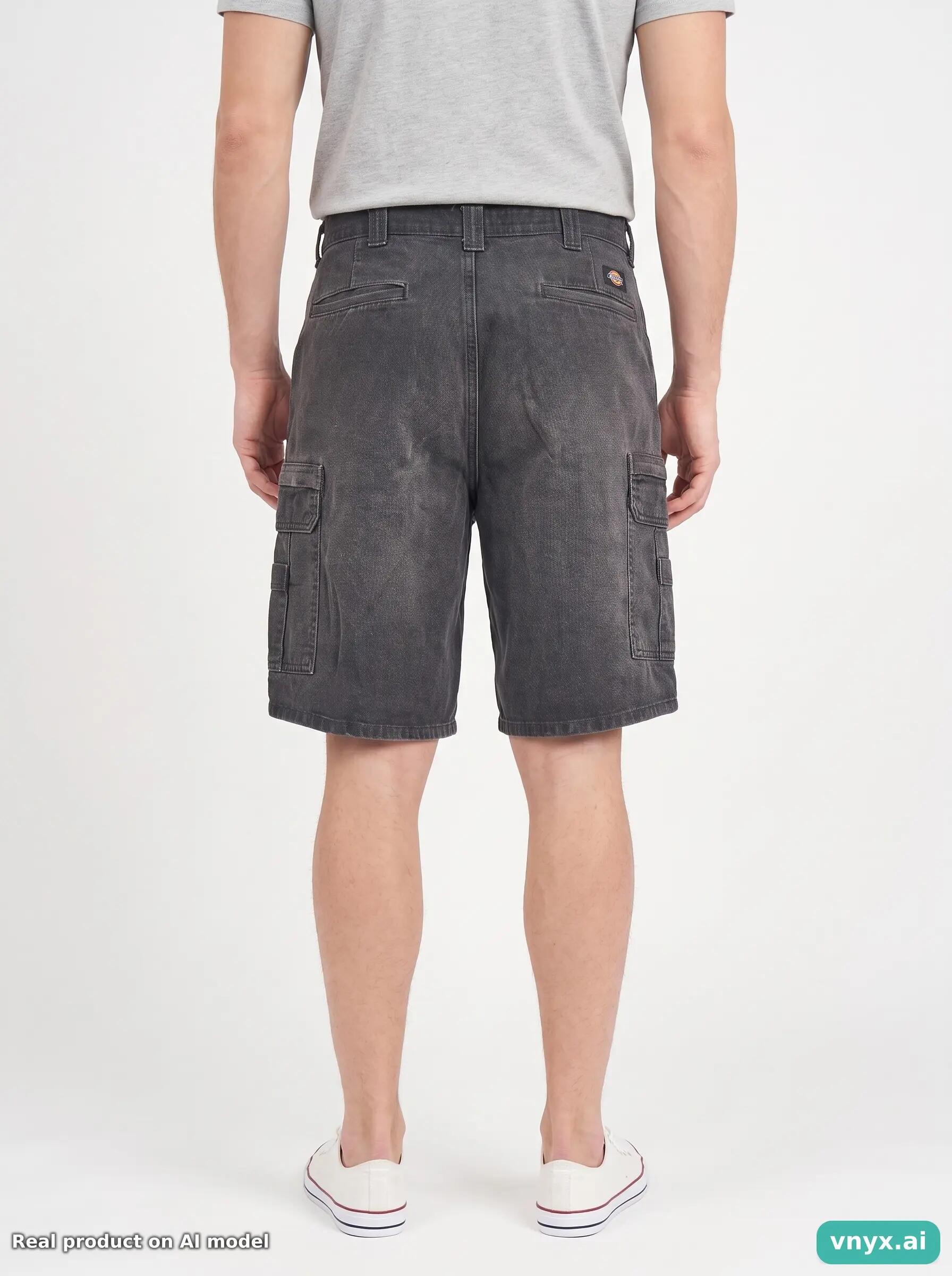 Second Life - Vintage Dickies Charcoal Shorts Men W33 2/6