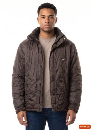 Second Life - Vintage Tenson Deep Brown Outdoor Jacket Men S