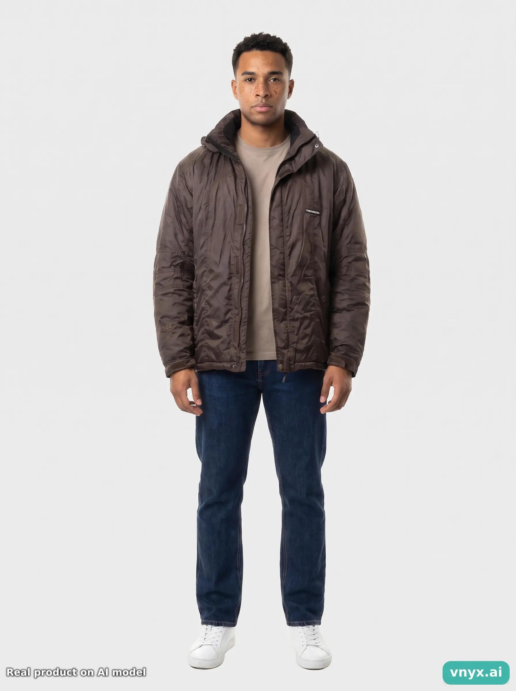 Second Life - Vintage Tenson Deep Brown Outdoor Jacket Men S 6/6