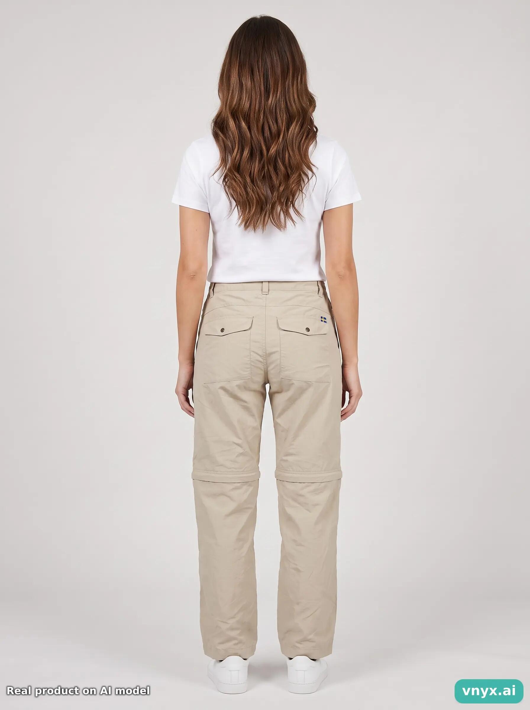 Second Life - Vintage Fjällräven Light Beige Trousers Women 34 4/6