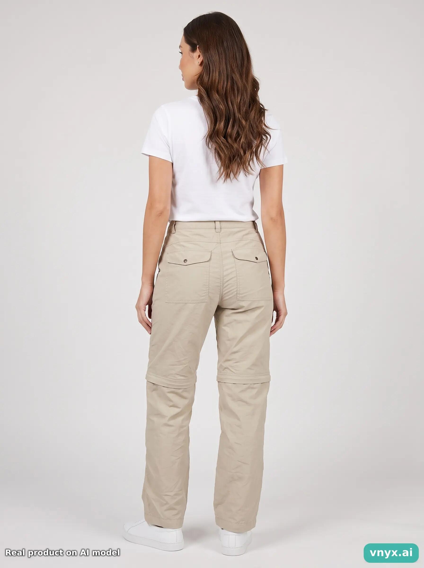 Second Life - Vintage Fjällräven Light Beige Trousers Women 34 2/6
