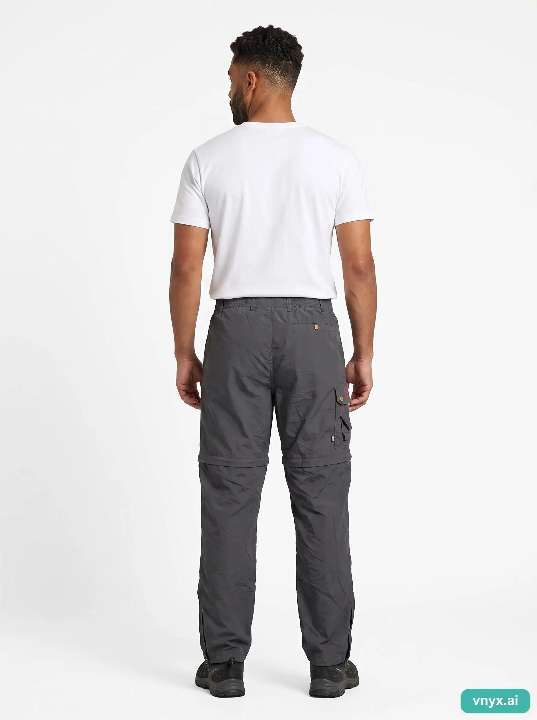 Second Life - Vintage Fjällräven Grey Trousers Men XXL 5/6