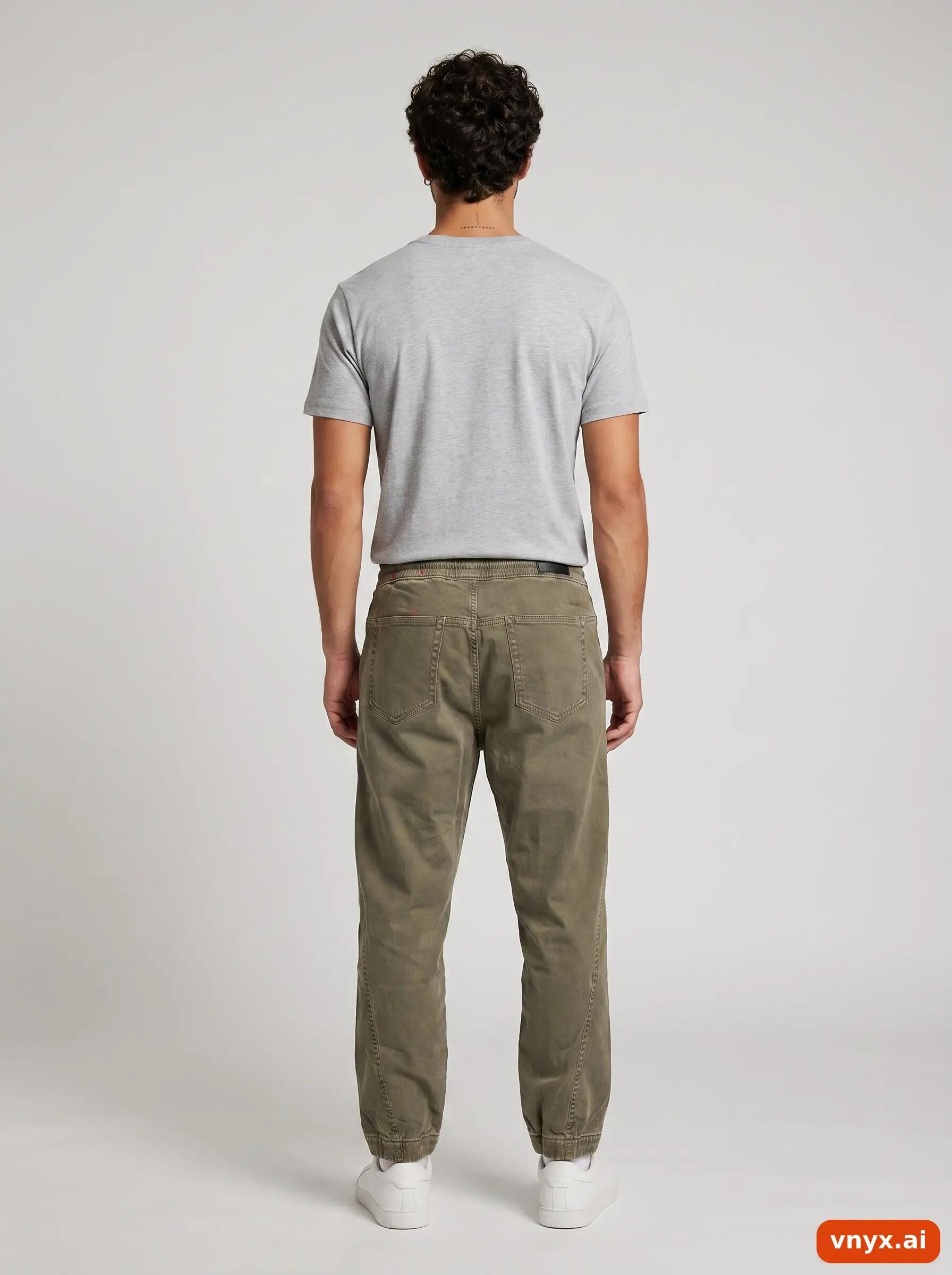 Second Life - Vintage Diesel Olive Green Trousers Men W25 4/6