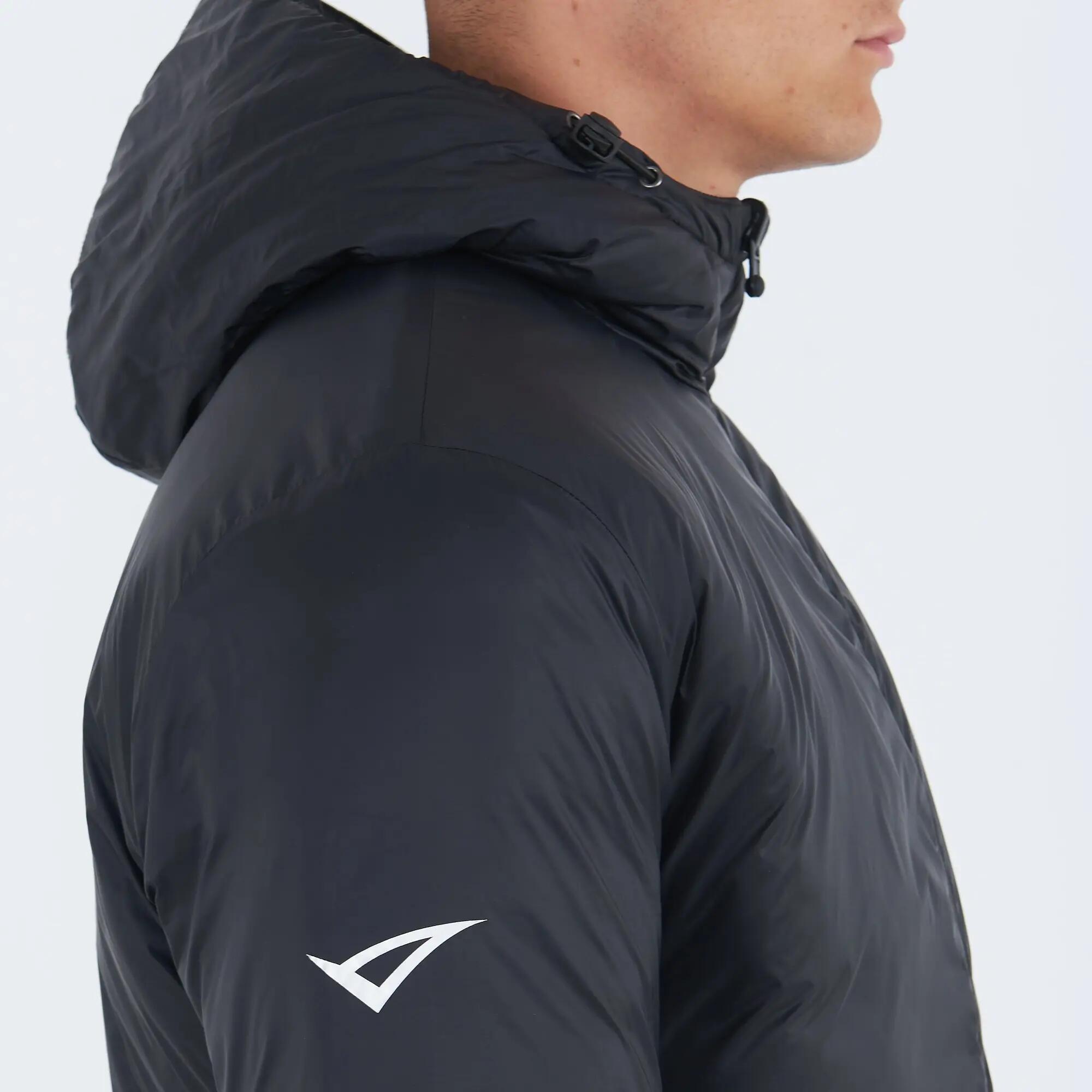 Blouson à capuche d'hiver unisexe EDMONTON noir 6/6