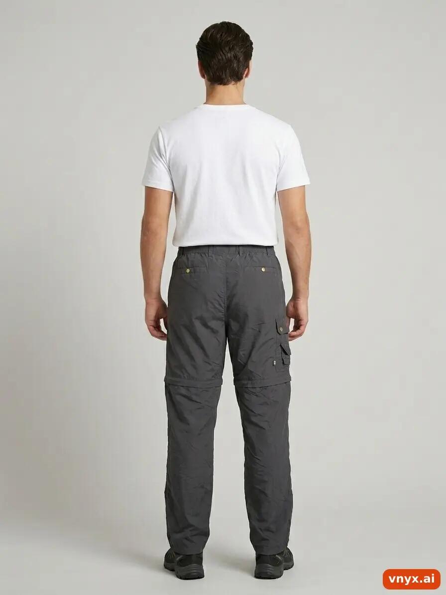 Second Life - Vintage Fjällräven Grey Trousers Men XXL 4/6