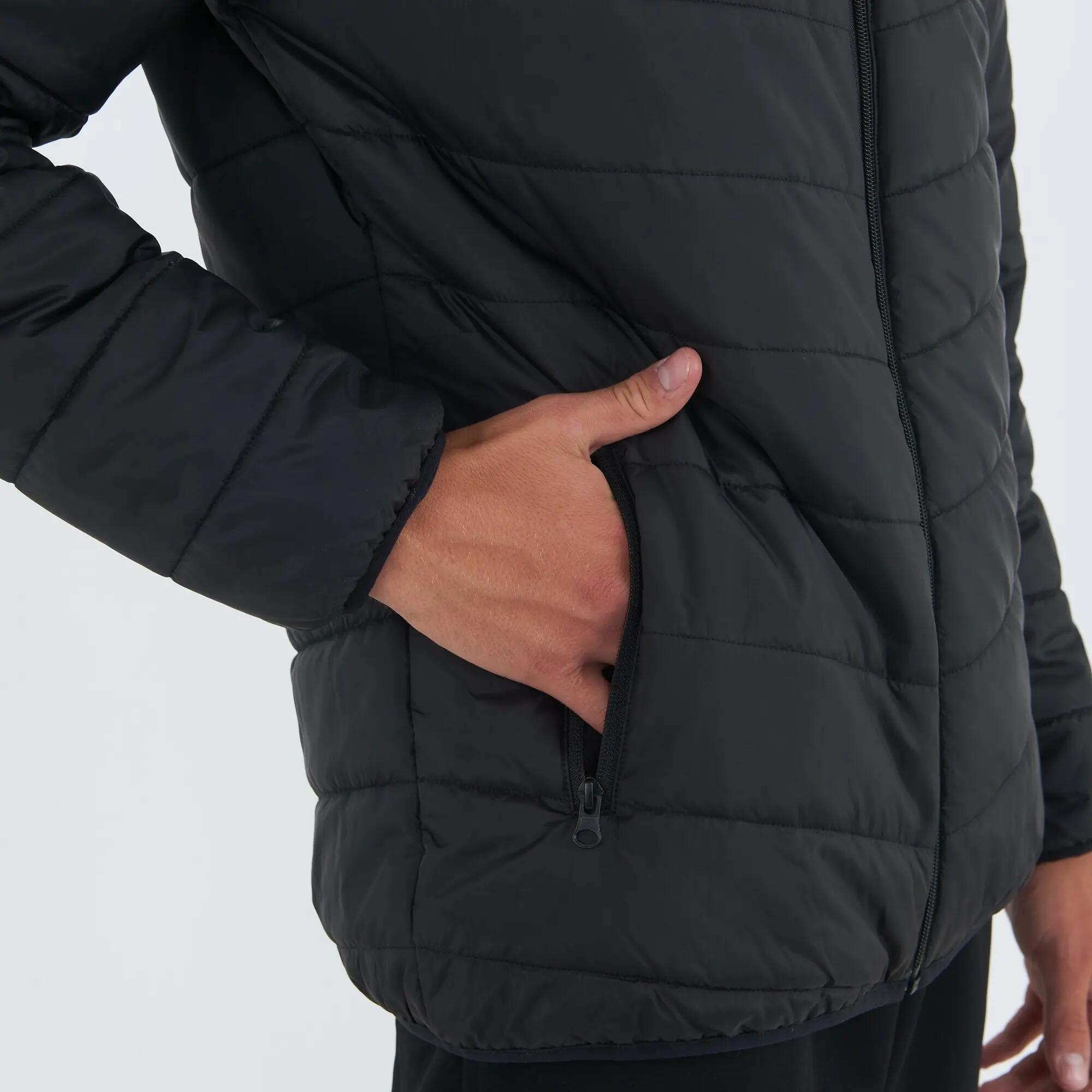 Blouson à capuche d'hiver unisexe EDMONTON noir 5/6