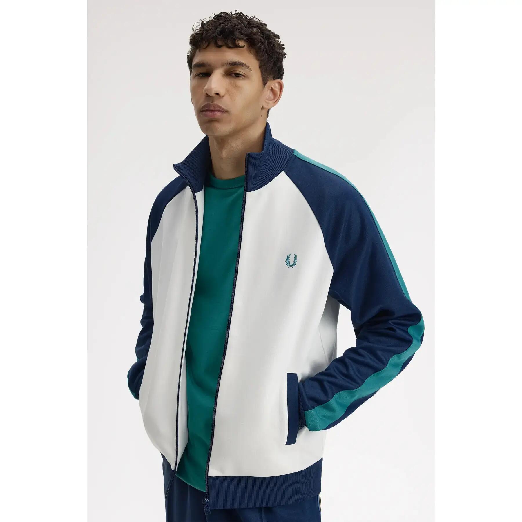 Jas met contrasterende mouwen Fred Perry 4/7