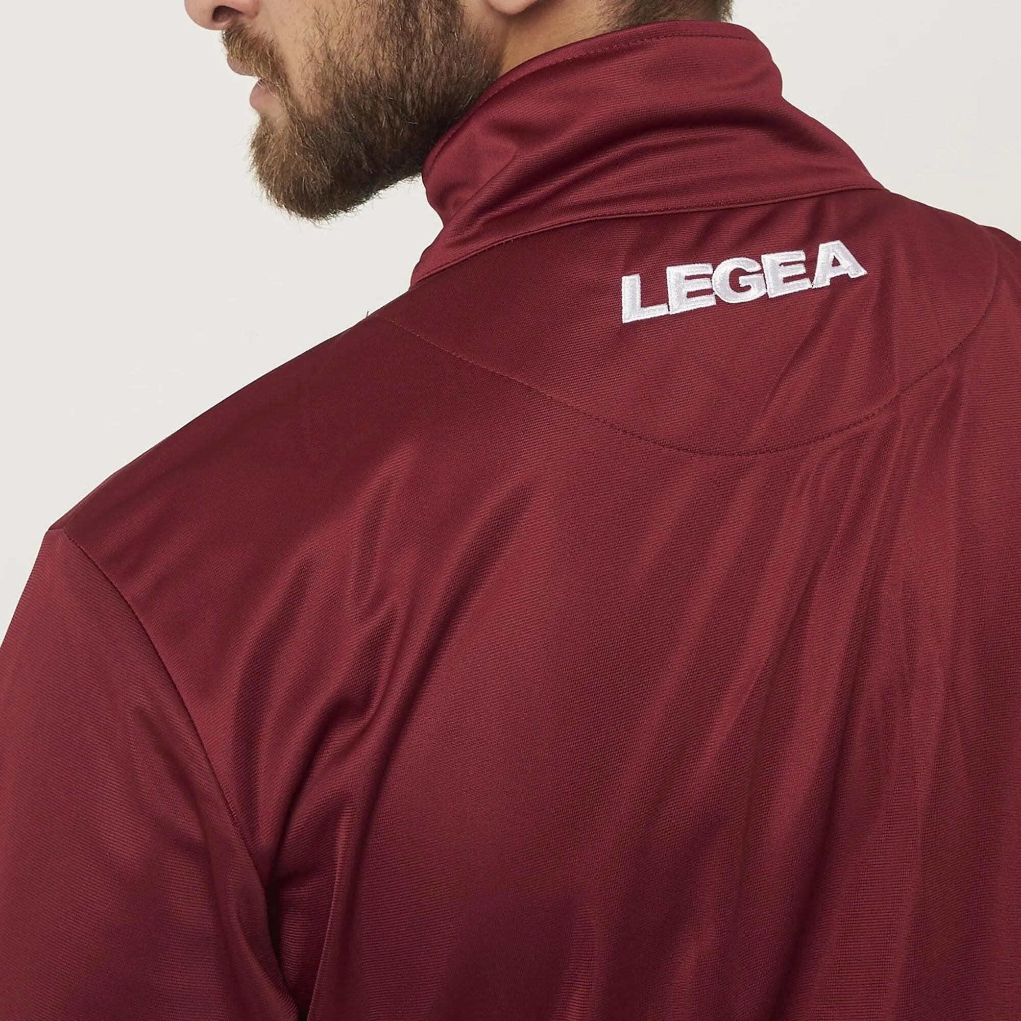 Unisex zip-up jacket CUBA burgundy 5/7