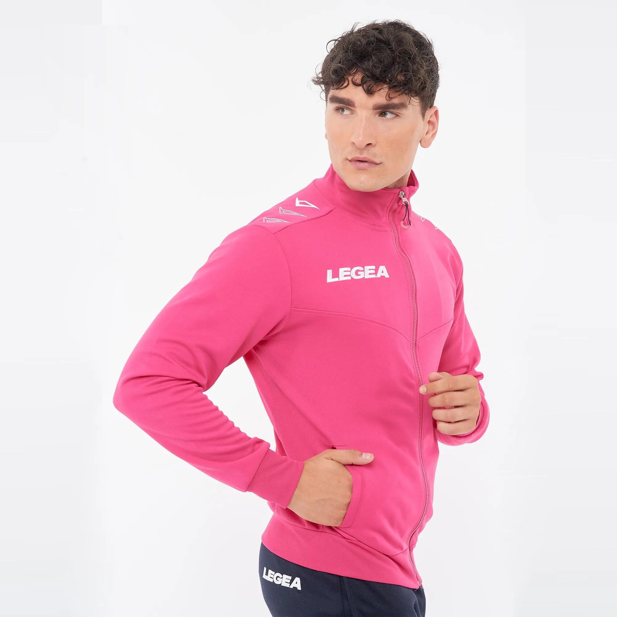 Jack met rits unisex ALABAMA fuchsia 3/8