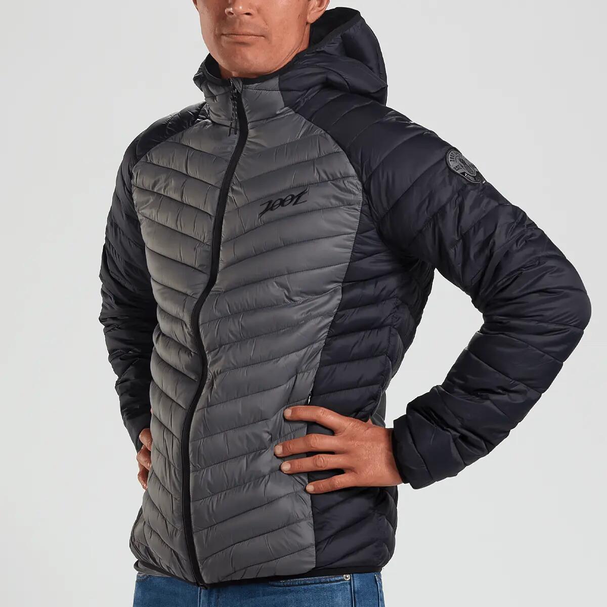 Mens LTD Mauna Kea Jacket - Black/Graphite 3/3