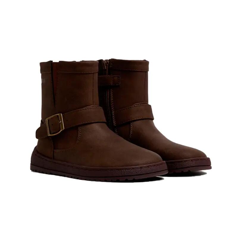 Botines Barefoot NiÑo Mustang  Marrón 3/5