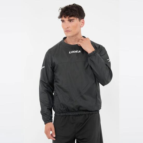 Blouson de pluie à capuche unisexe ANDALUSIA noir