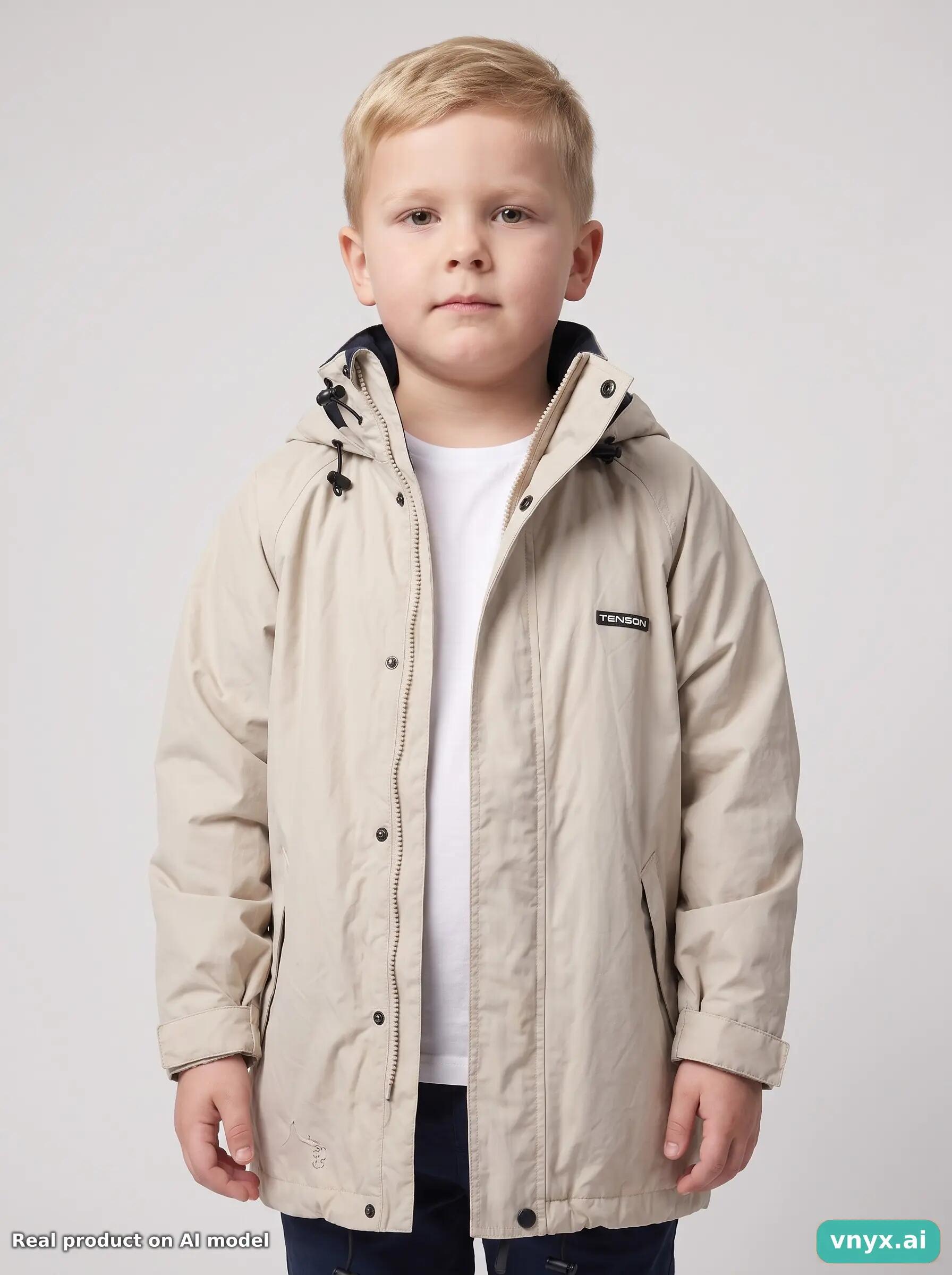 Second Life - Vintage Tenson Beige Windbreaker Men L 6/6
