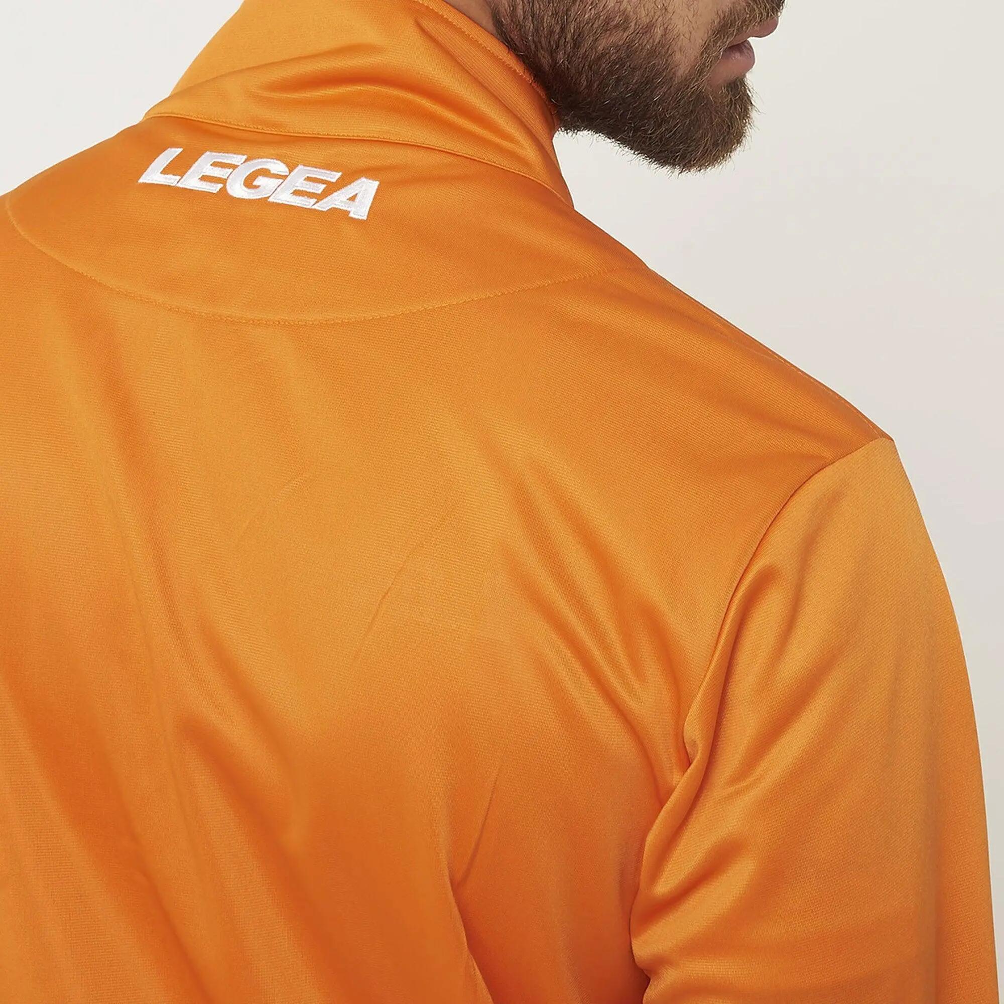 Unisex zip-up jacket CUBA orange 7/8