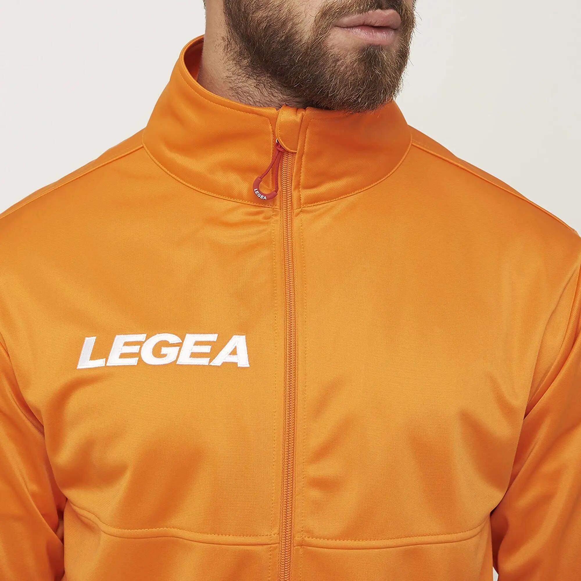 Unisex zip-up jacket CUBA orange 6/8