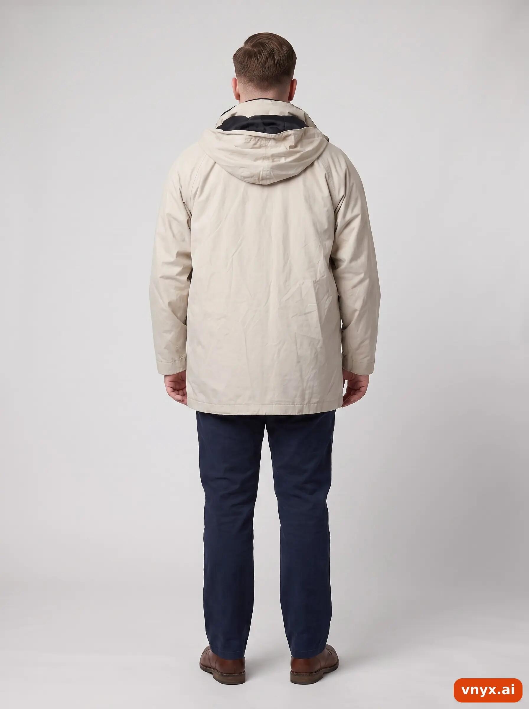 Second Life - Vintage Tenson Beige Windbreaker Men L 4/6