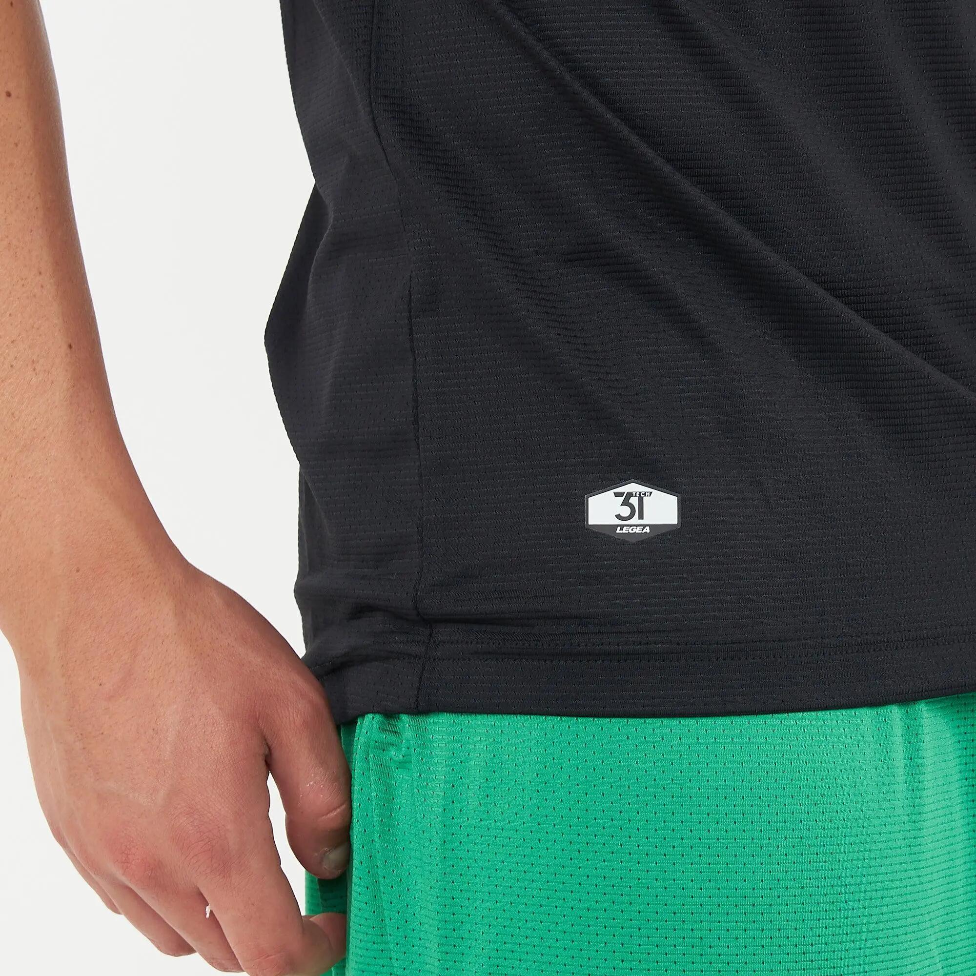 Canotta da basket unisex SVEVIA nero 5/6