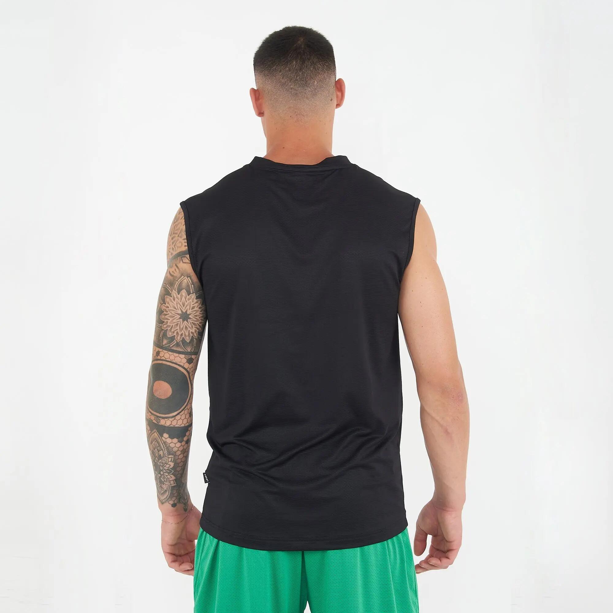 Canotta da basket unisex SVEVIA nero 3/6
