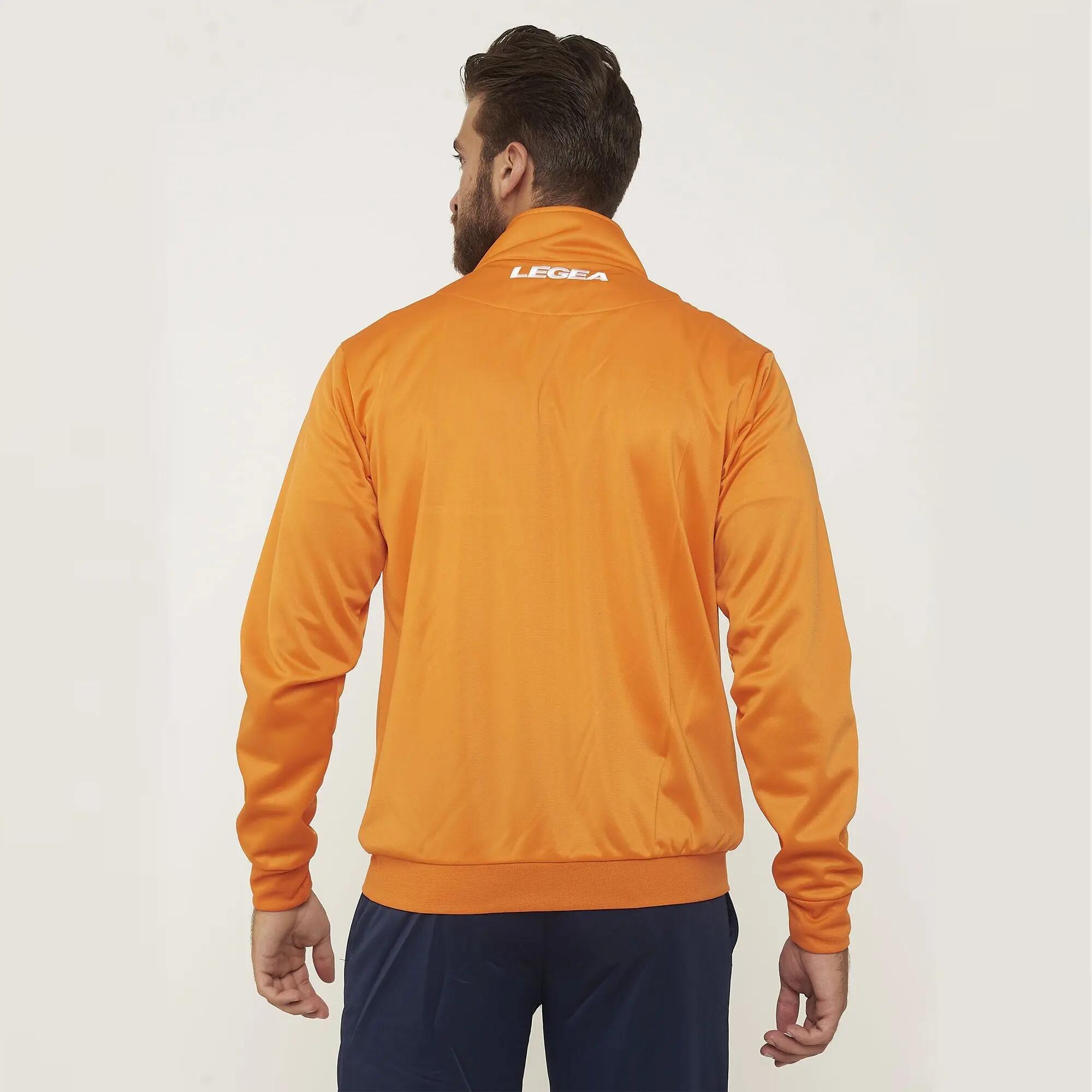 Unisex zip-up jacket CUBA orange 2/8
