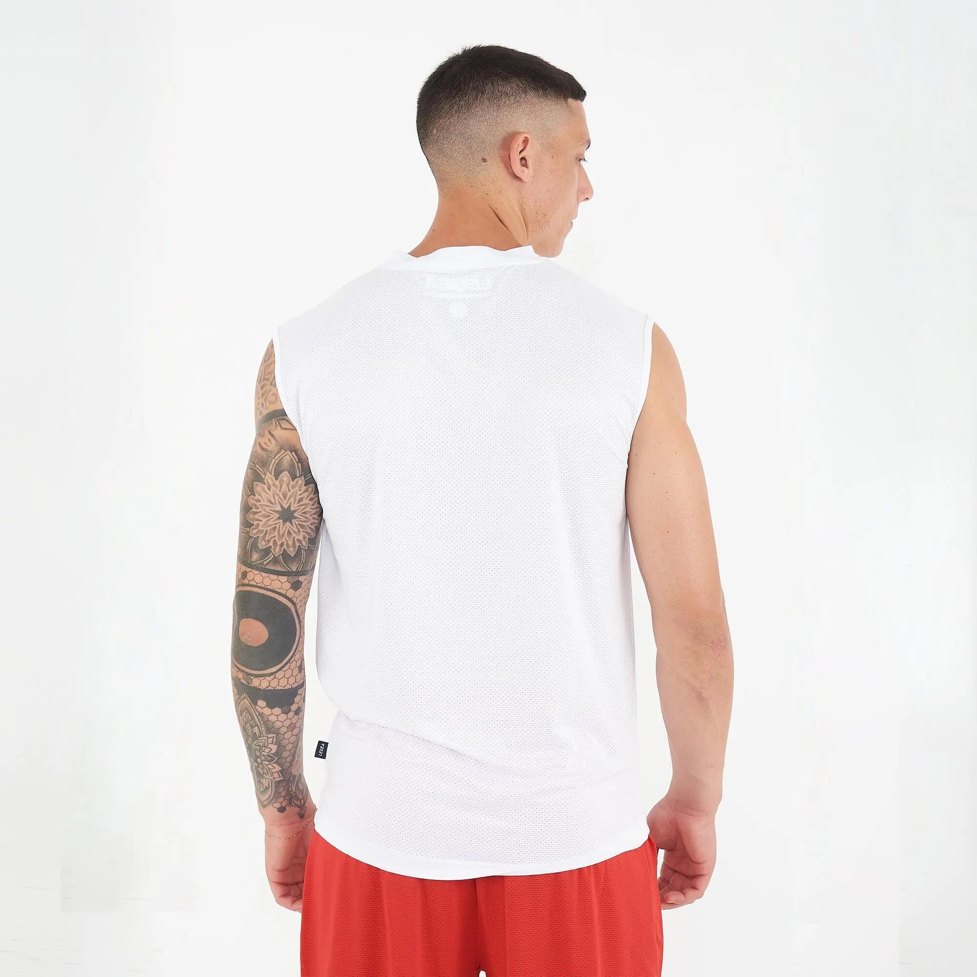 Canotta da basket unisex SVEVIA bianco 2/6