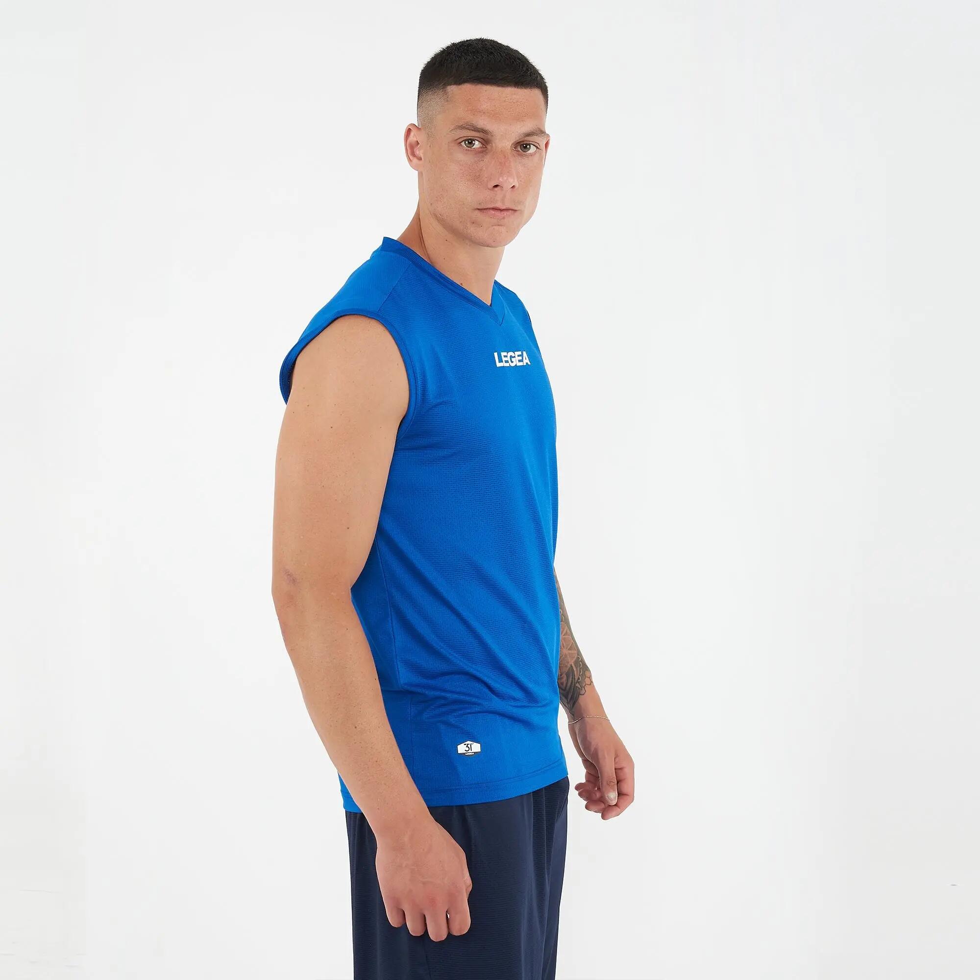 Canotta da basket unisex SVEVIA azzurro 3/7