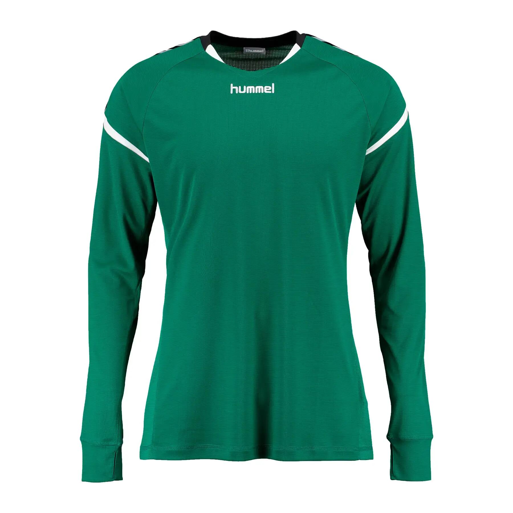 hummel T-shirt manches longues AUTH. CHARGE en polyester – EVERGREEN 1/3