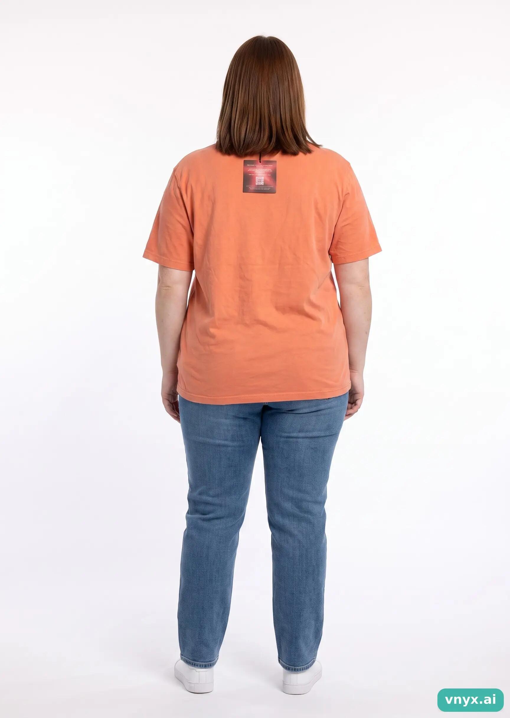 Second Life - Loose Fit Carhartt T-Shirt in Orange 4/5
