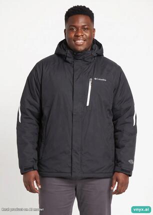 Second Life - Vintage Columbia Black Outdoor Jacket Men XL