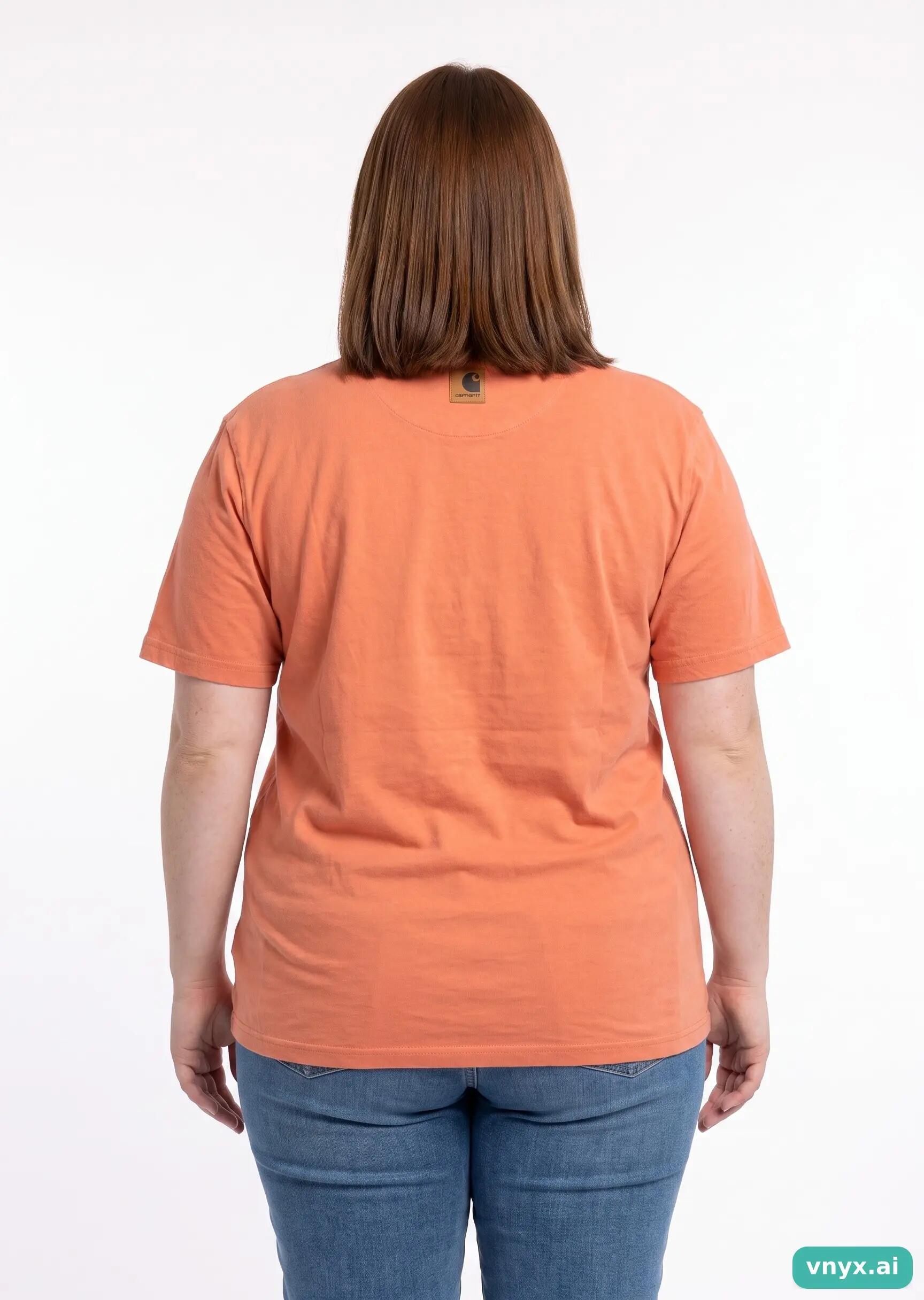Second Life - Loose Fit Carhartt T-Shirt in Orange 2/5