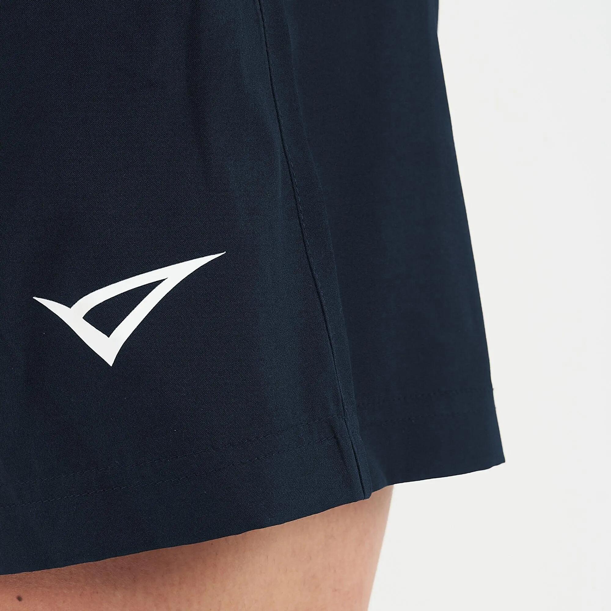 Pantalón corto de fútbol unisex SMASH azul marino 5/7