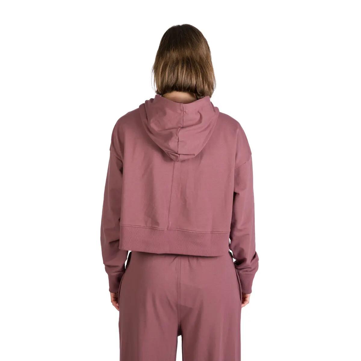 Dámská volnočasová zkrácená oversize mikina s kapucí PATTI 4/10