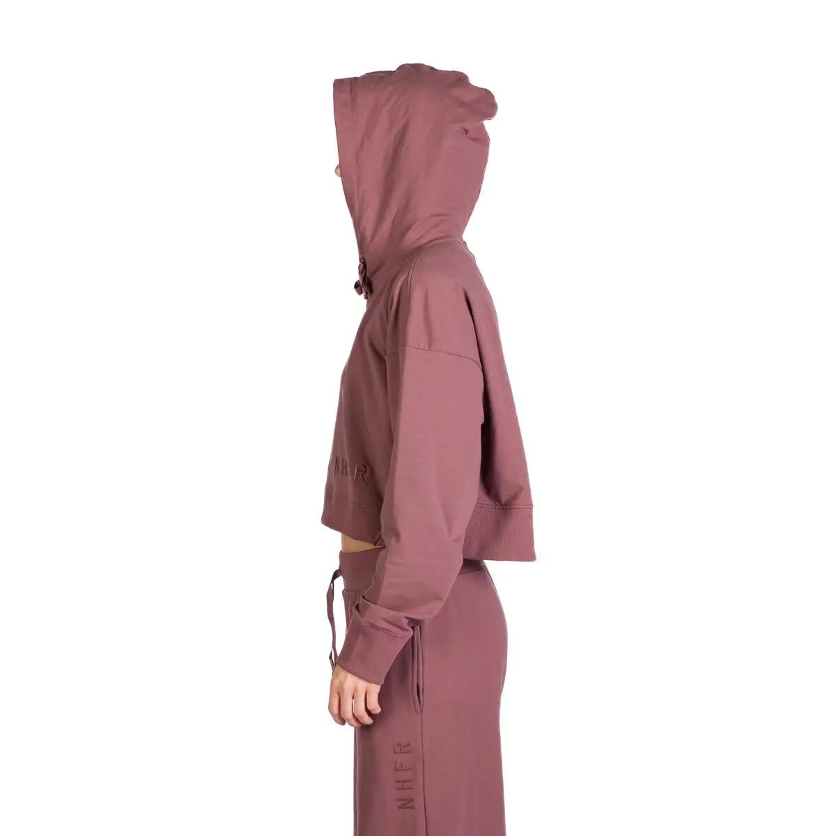 Dámská volnočasová zkrácená oversize mikina s kapucí PATTI 3/10