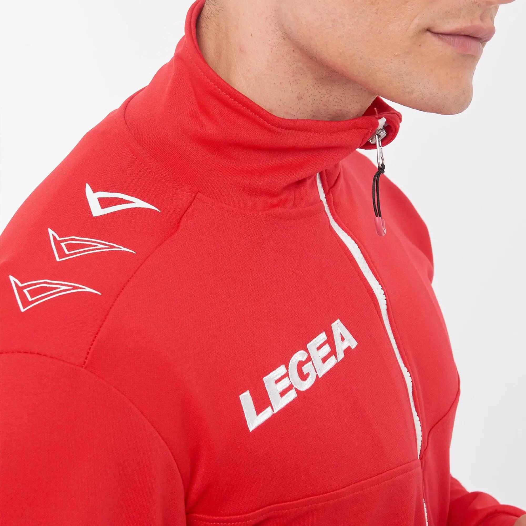 Giacca con zip unisex ALABAMA rosso Junior 5/7