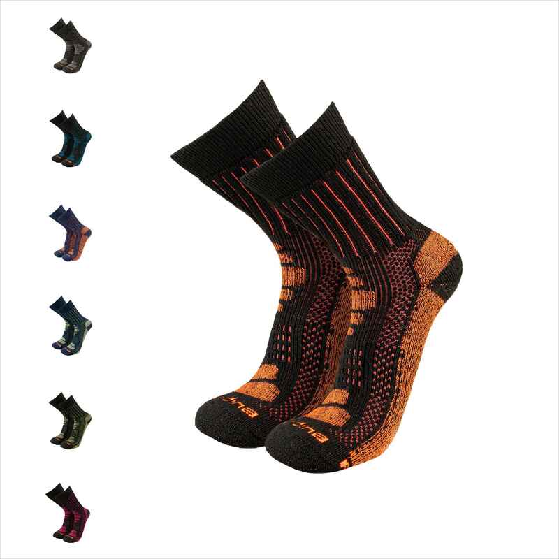 Alpaka Merino Wandersocken: GLACIAR extra starker Polsterung Bergsteigersocken