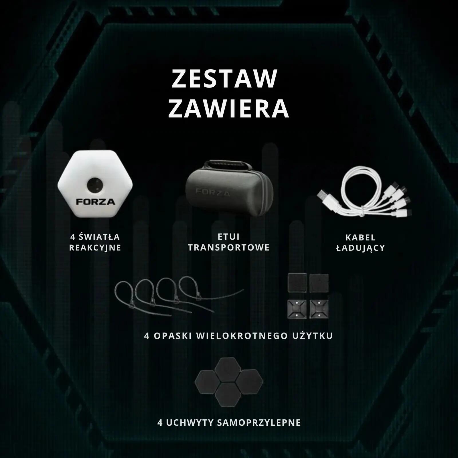 Reakční světla Forza Reaction Lights (4 ks) 6/7