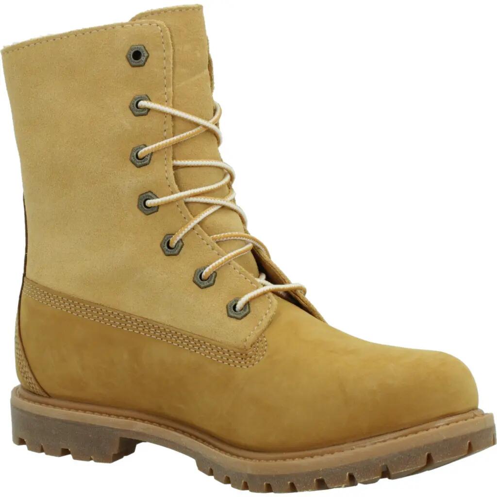 TIMBERLAND PREM MID WARM WATERPROOF BOOT Jasnobrązowy 5/5