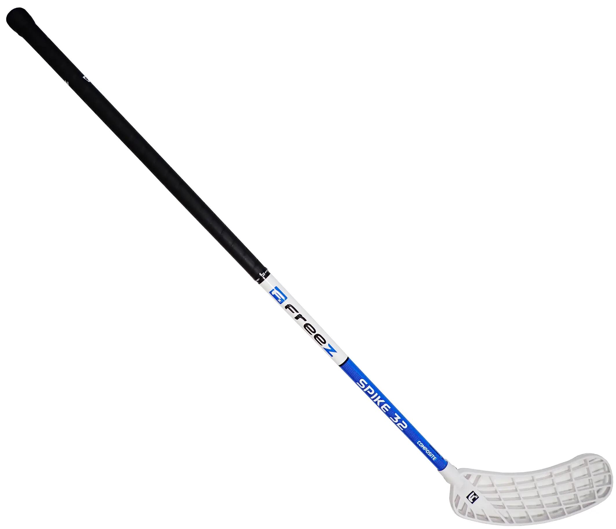 Florbalová hůl Freez SPIKE 32 95 cm pravá modrobíločerná 2/2