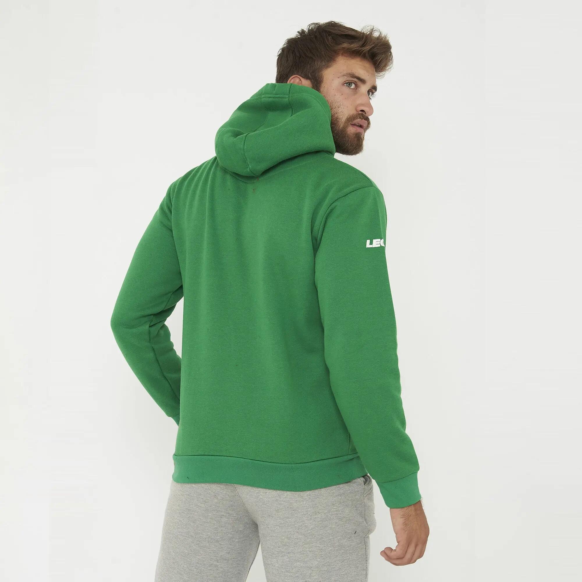 Unisex hooded sweatshirt SPALATO green 2/5