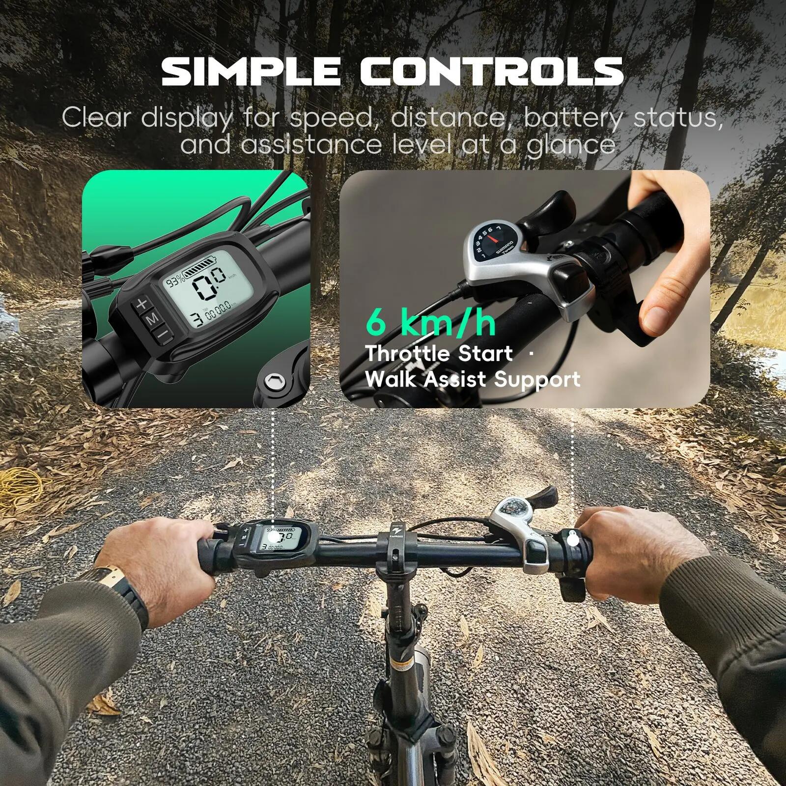 Elektrický bicykel FAFREES F20 20" 250W motor 36V 18Ah skladací 13/15