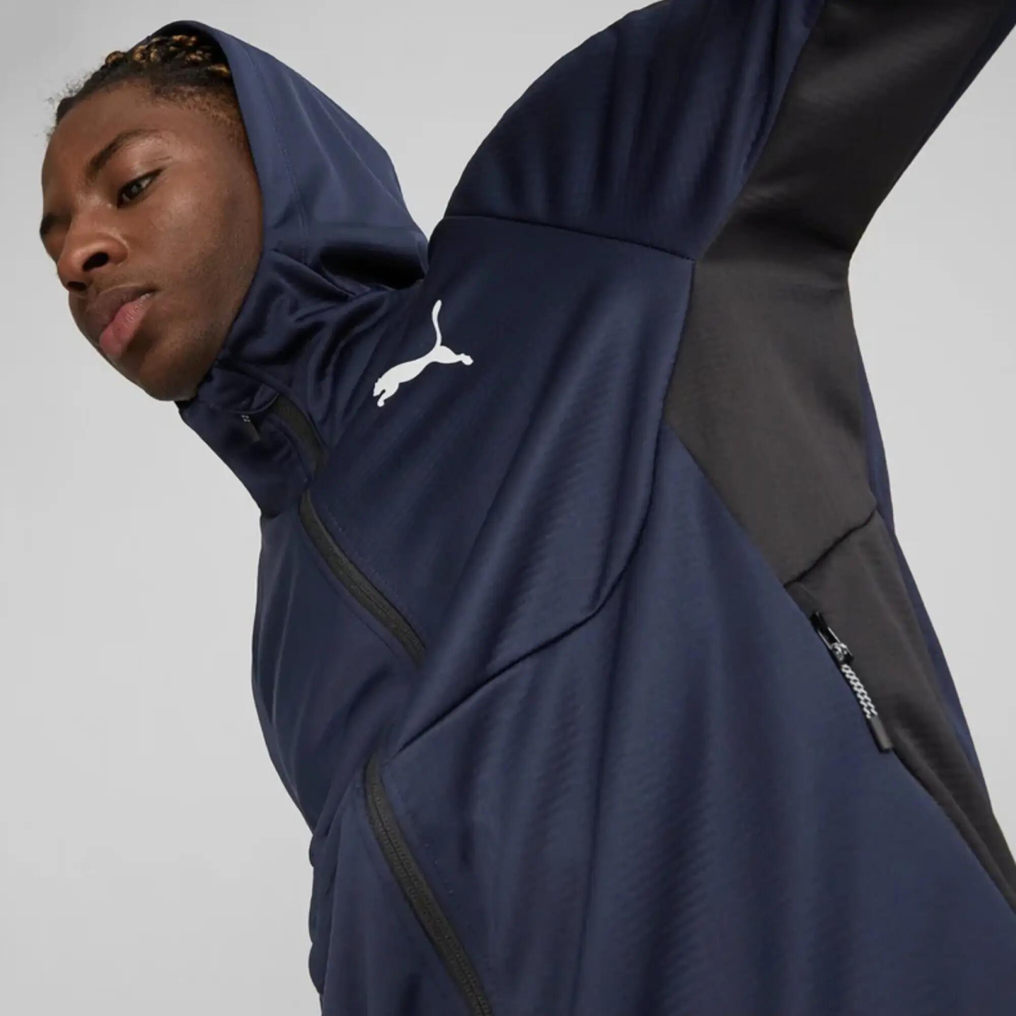 Bluza męska Puma EVOSTRIPE Full Zip 4/5