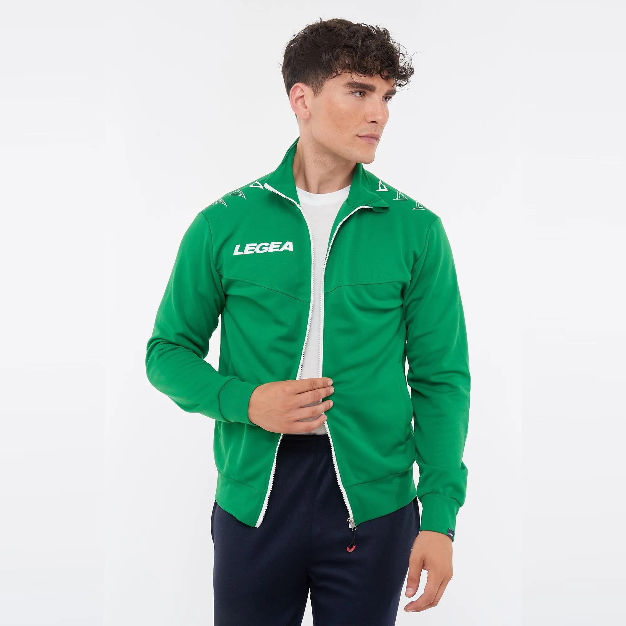 Giacca con zip unisex ALABAMA verde Junior 2/7
