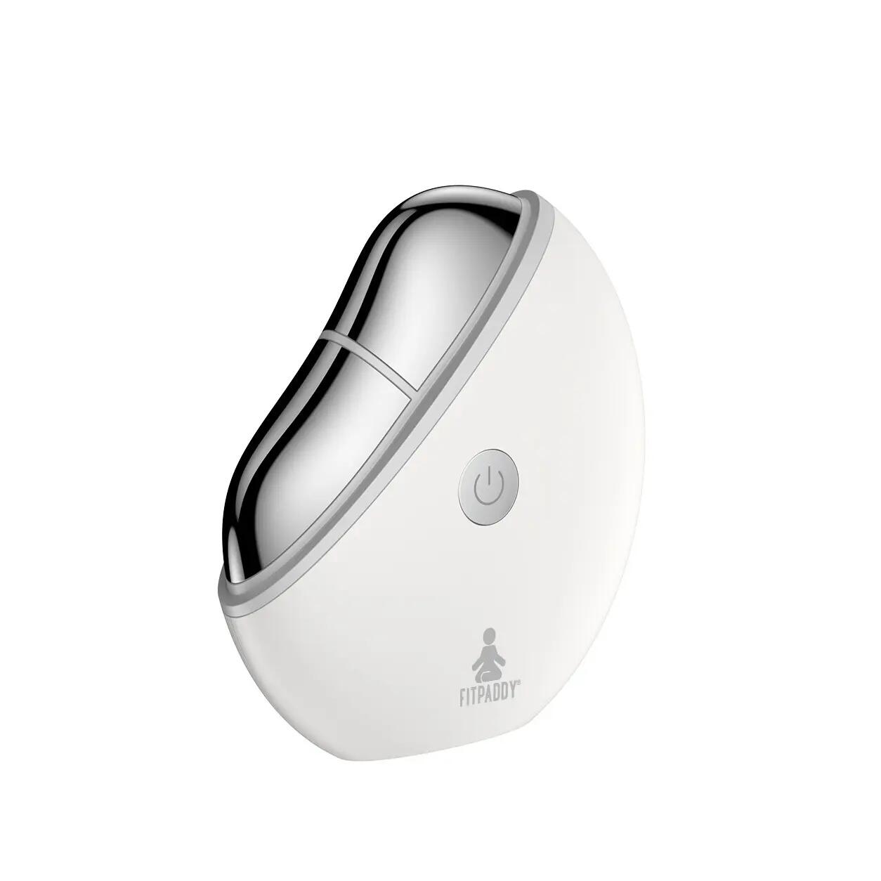 Massaggiatore Viso e Collo Gua Sha Elettrico EMS Calore 43°C LED 3 Colori USB-C 4/6