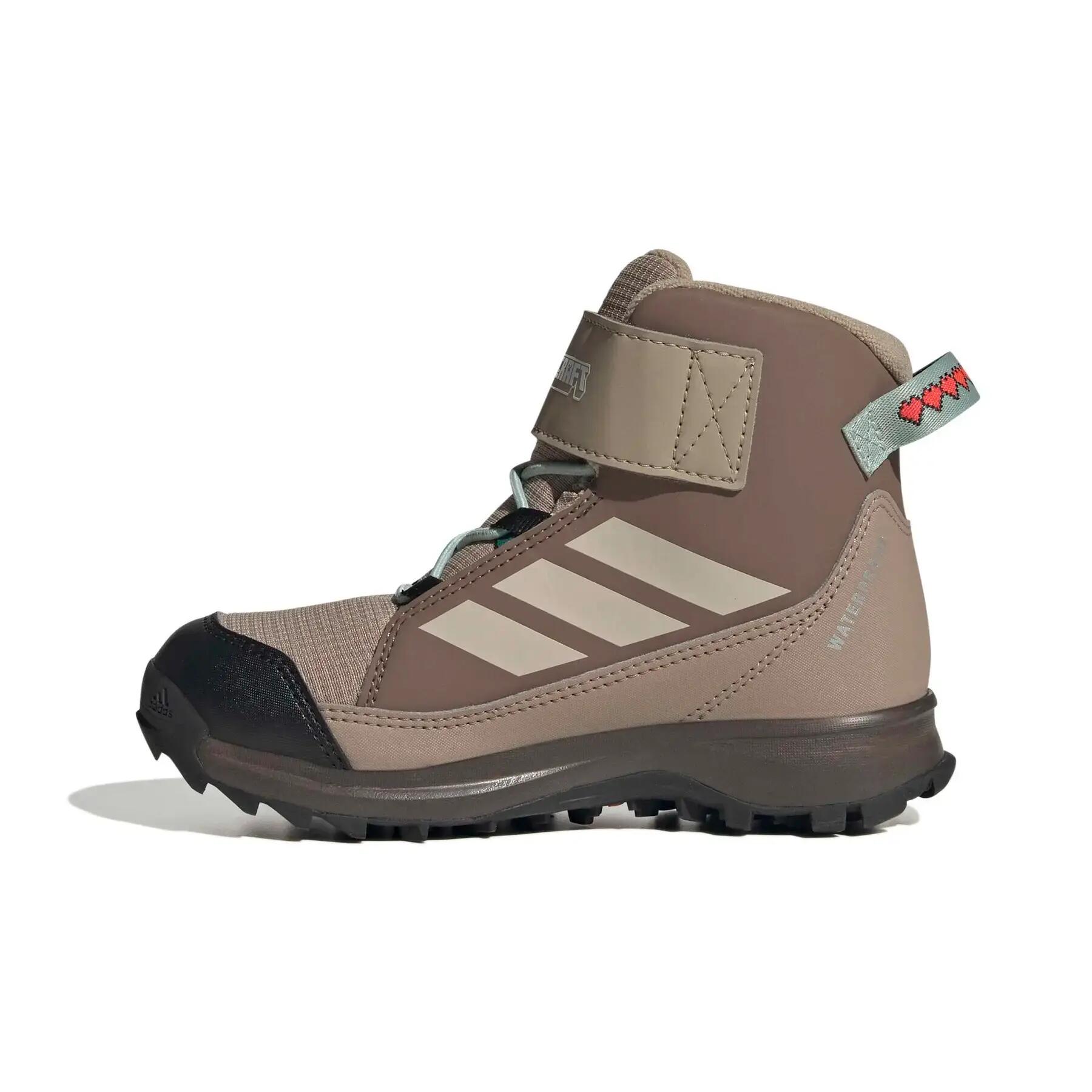 Zapatillas de senderismo para niños adidas Minecraft Terrex CF Climawarm 5/7